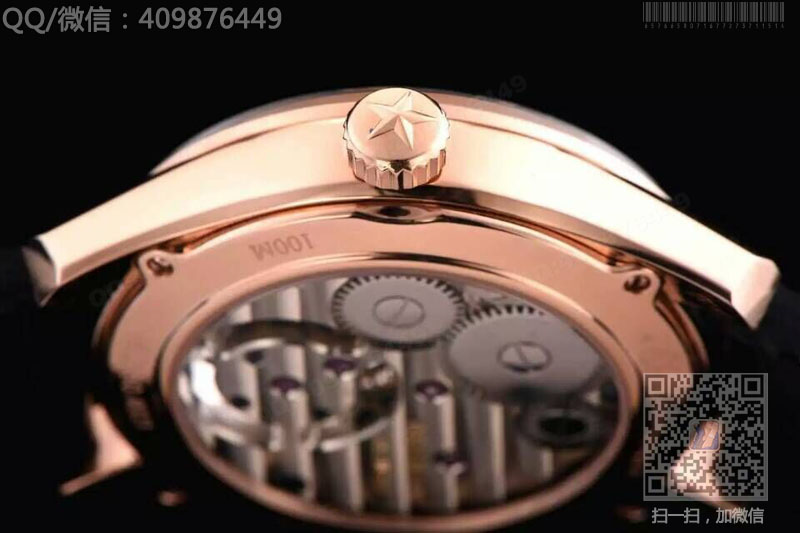高仿真力时手表-顶级玫瑰金陀飞轮腕表