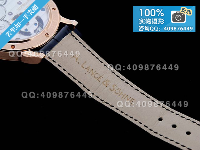 高仿朗格手表-陀飞轮装置上链机械腕表