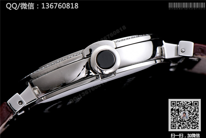 宝格丽LVCEA系列102411 LU40C6SLD 精钢镶钻表壳 男士自动机械腕表