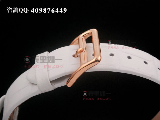 爱马仕Hermes 时尚镂空自动机械腕表 玫瑰金表壳