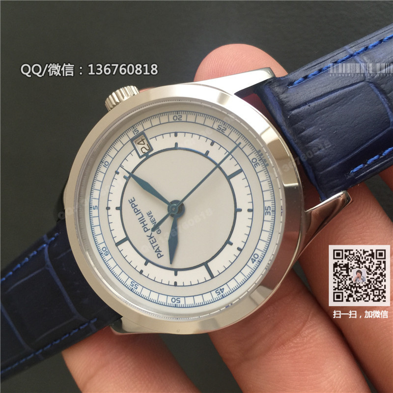 高仿百达翡丽手表-Calatrave系列自动机械男士腕表5296G-001