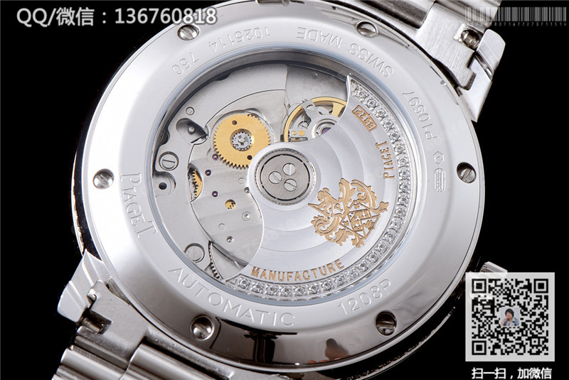 高仿伯爵手表-非凡珍品系列G0A36050腕表男士自动机械表