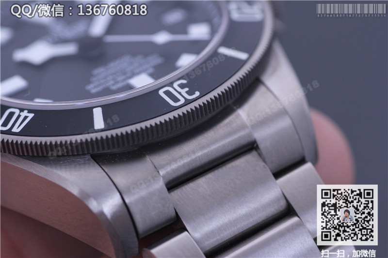高仿帝舵手表-Tudor PELAGOS系列25500TN 钛金属表带腕表