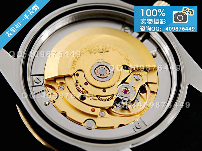高仿帝陀手表-骏珏系列自动机械18K金手表