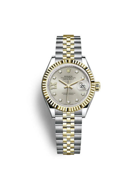 高仿劳力士Rolex日志型系列28毫米m279173-0011女士腕表